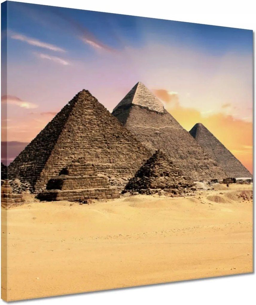 Vászonkép 40x40 Piramisok Egyiptom Tájkép