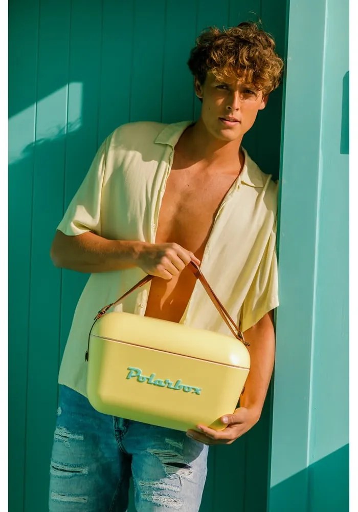Sárga hűtődoboz 12 l Pop – Polarbox