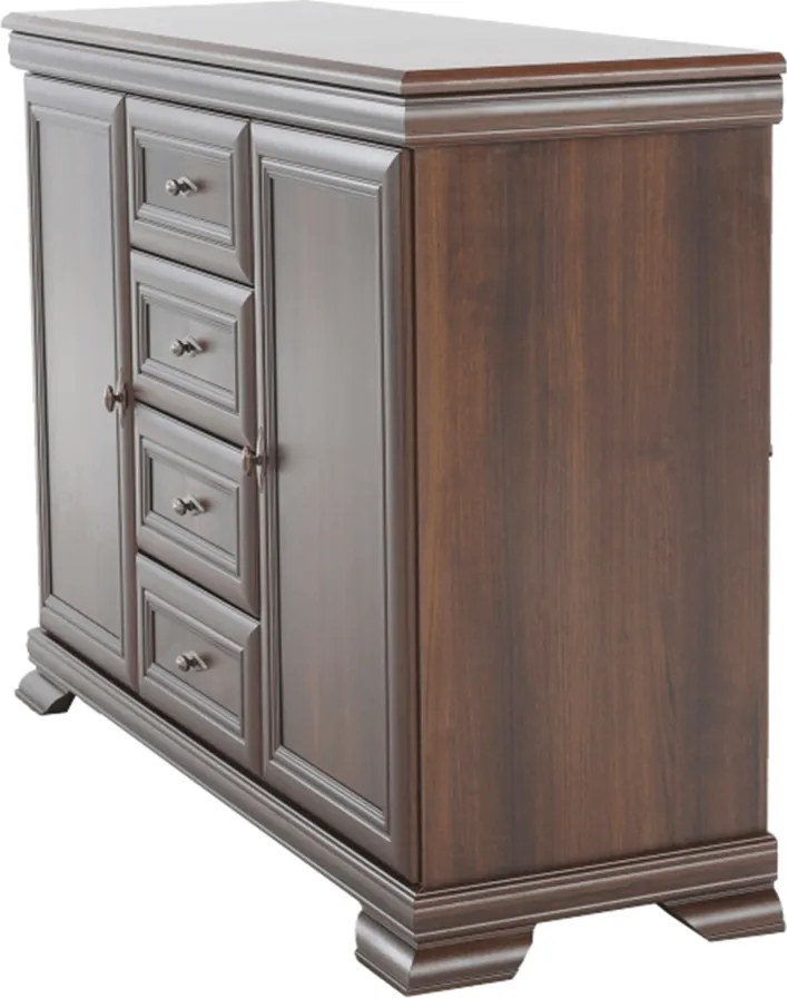 kétajtós komód fiókokkal, samoa king, KORA KK3