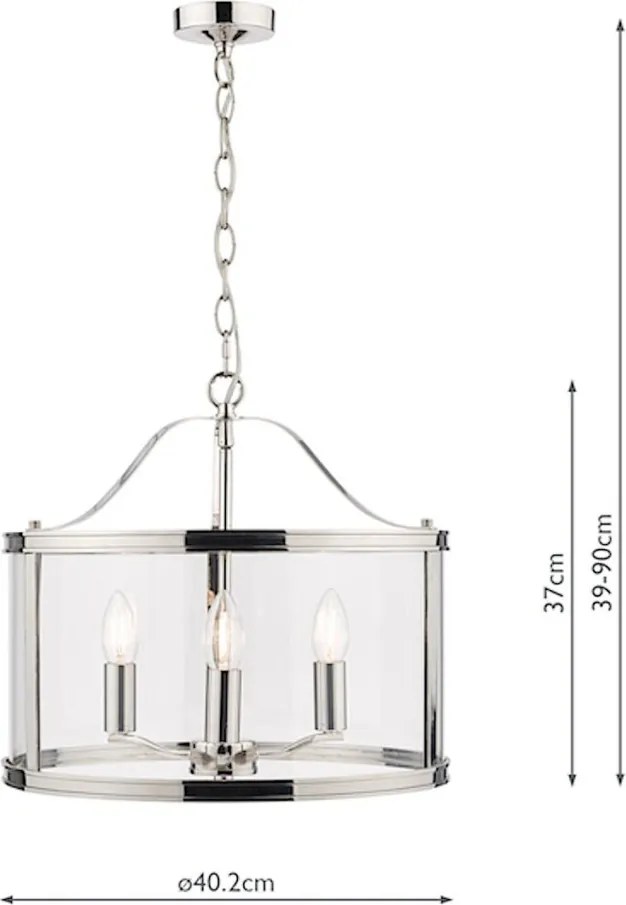 Laura Ashley Harrington 3713744-Q Csillár 3x40W/E14 IP20
