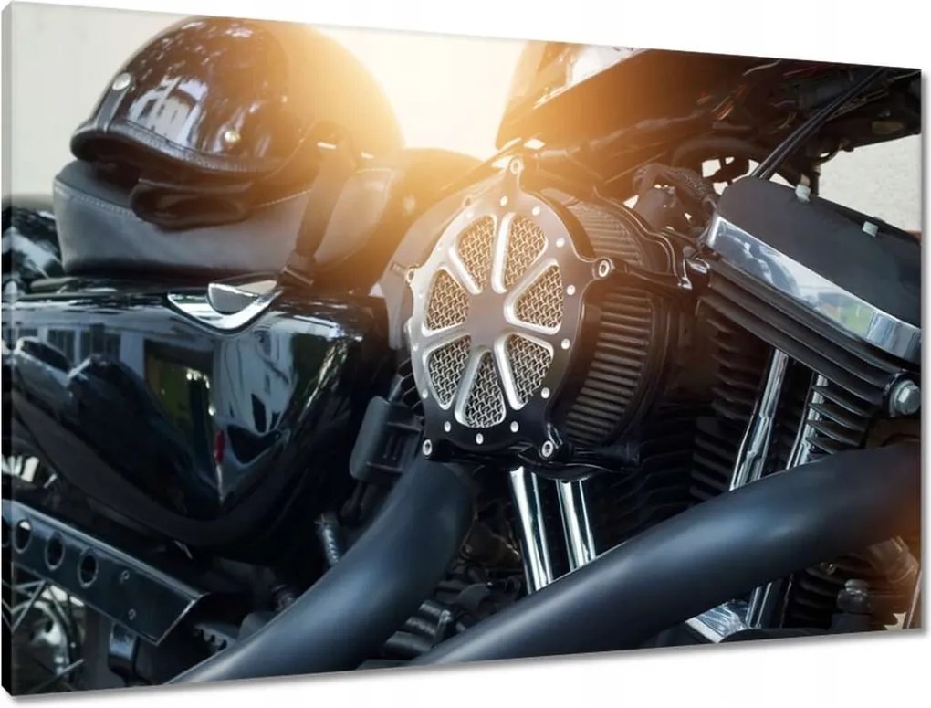 Vászonkép 90x60 Motorkerékpárok