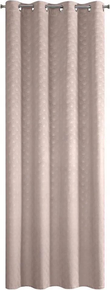 Függöny készre szerelve Julia 140x250 Eurofirany púderszínű