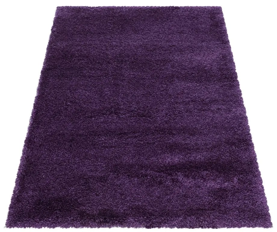 Sötétlila szőnyeg 160x230 cm Fluffy – Ayyildiz Carpets