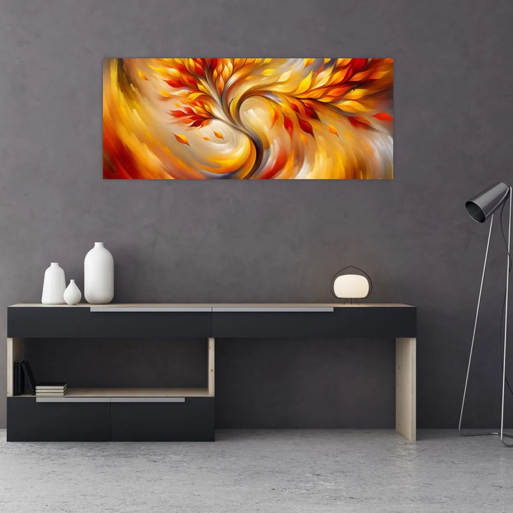 Kép - Őszi fa (120x50 cm)