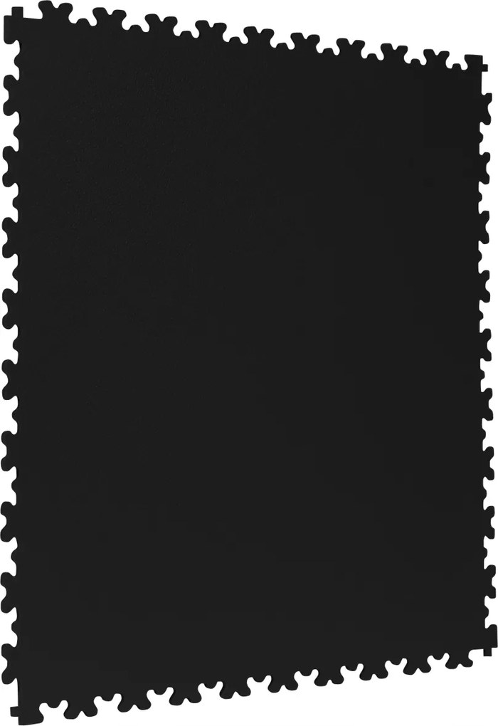 Pvc garázscsempék, fekete, sima bőr mintázatú, moduláris padló műhelybe