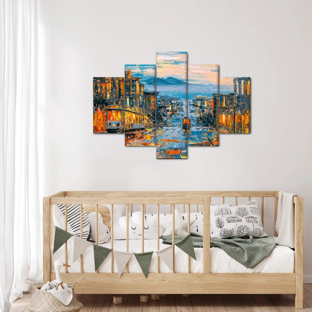 Kép - Cable Car, San Francisco (150x105 cm)