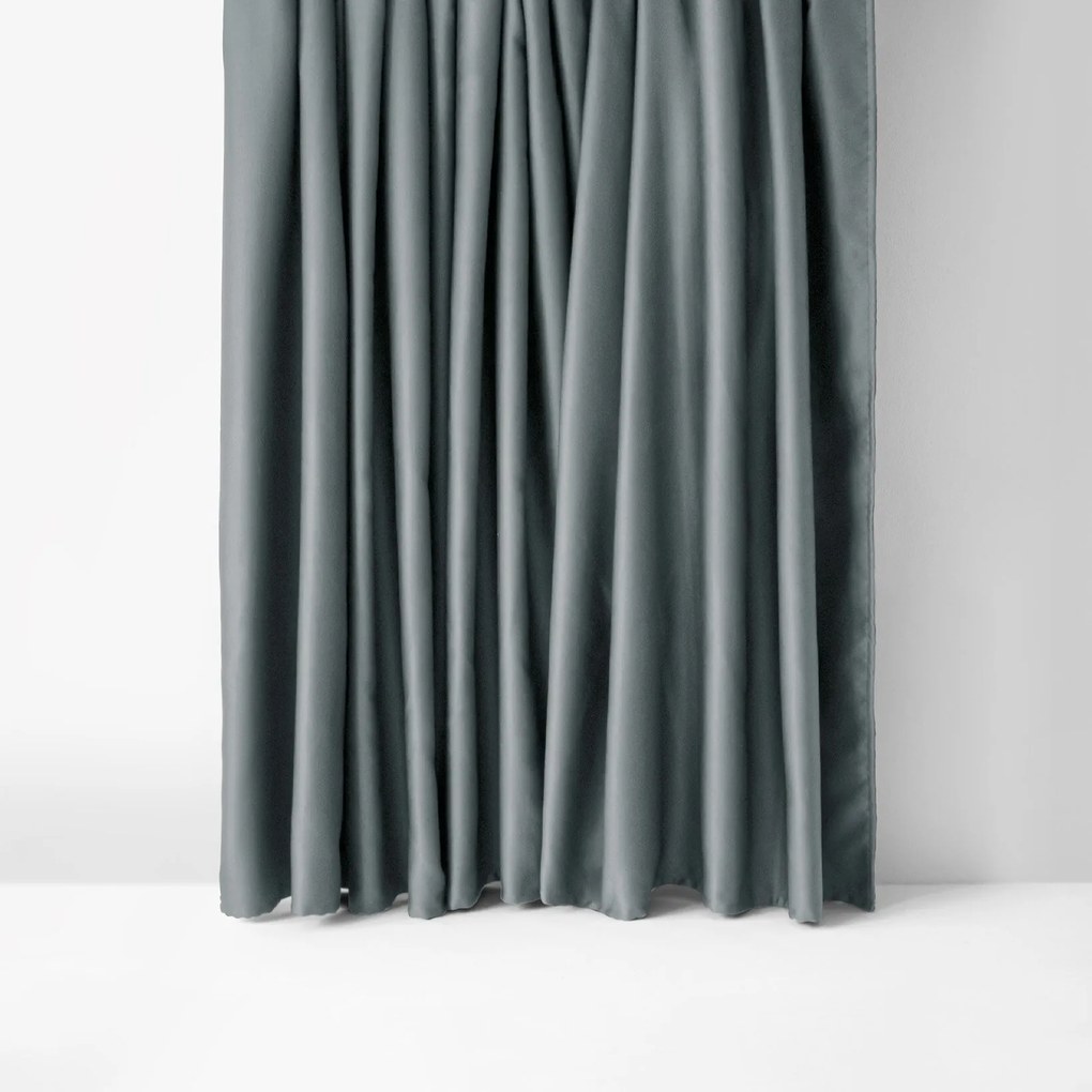 Goldea sötétítő függöny blackout - slate szürke 140x270 cm