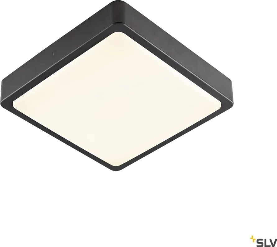 SLV 1003452 AINOS Modern Kültéri Mennyezeti Lámpa Antracit, Fehér LED IP65