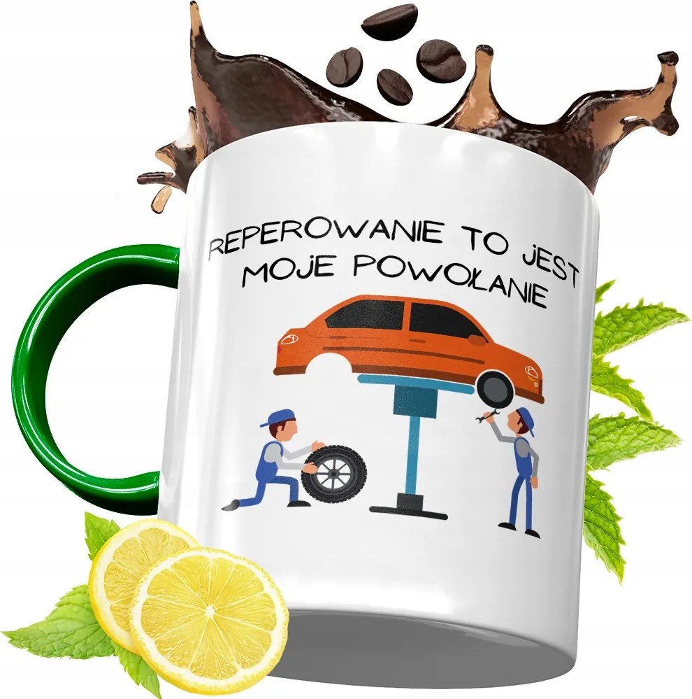 Zöld Bögre Szerelőnek Születésnapra Ajándék