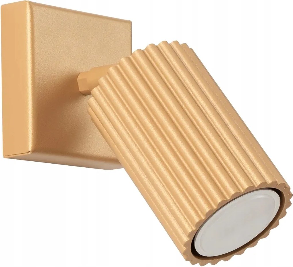 Fali lámpa modern arany bordázott állítható reflektor Sollux