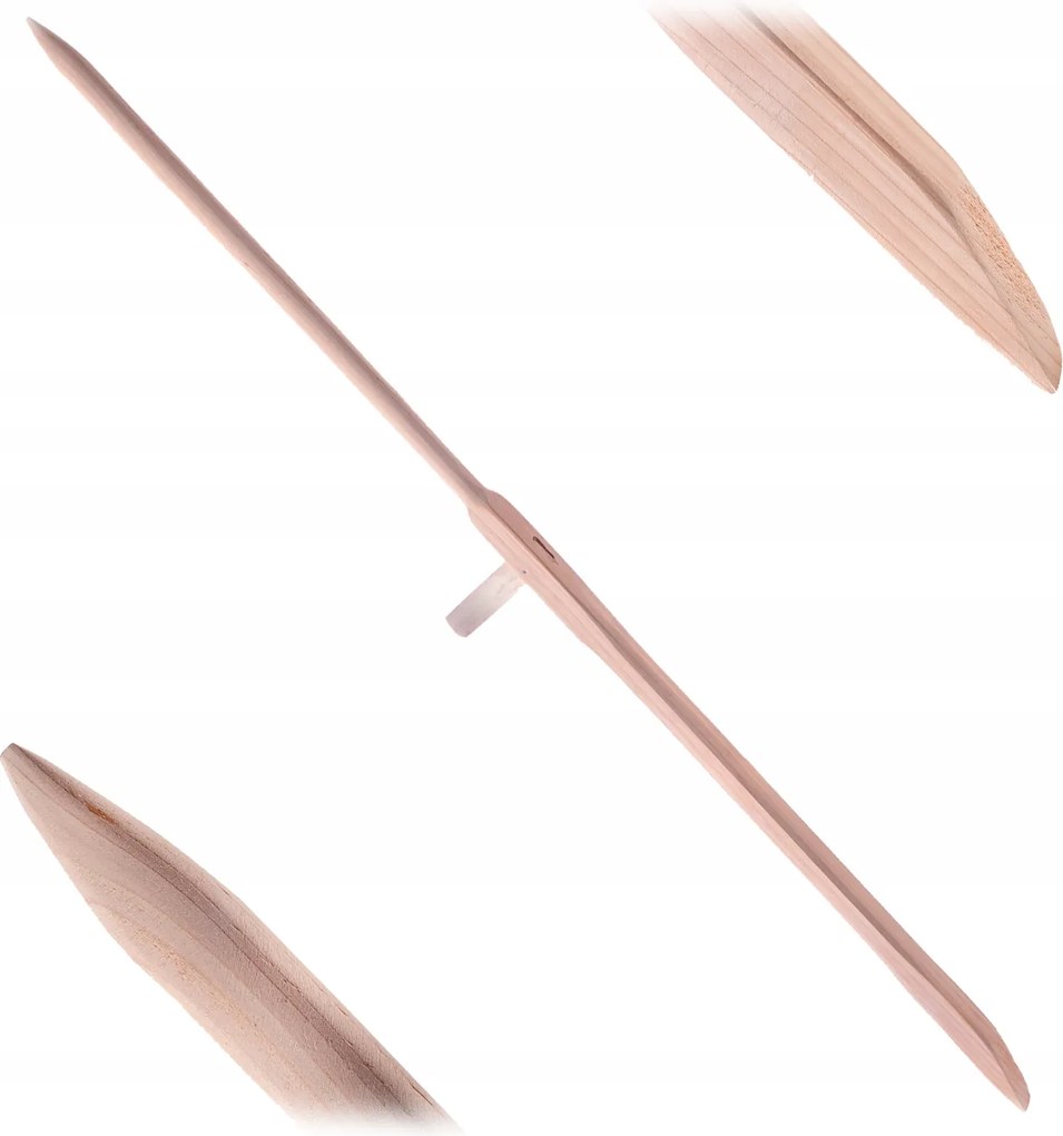 Kézi Fűnyíró Kerti Fűnyíróhoz Robusztus 175 CM Fa