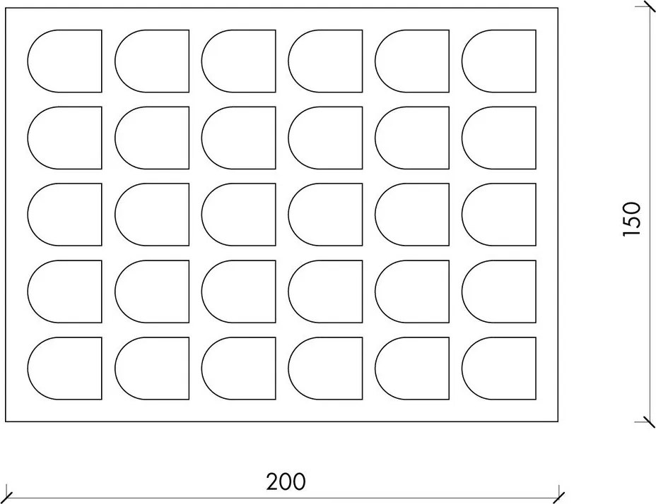 Zöld-kék takaró 150x200 cm Gilli – noo.ma