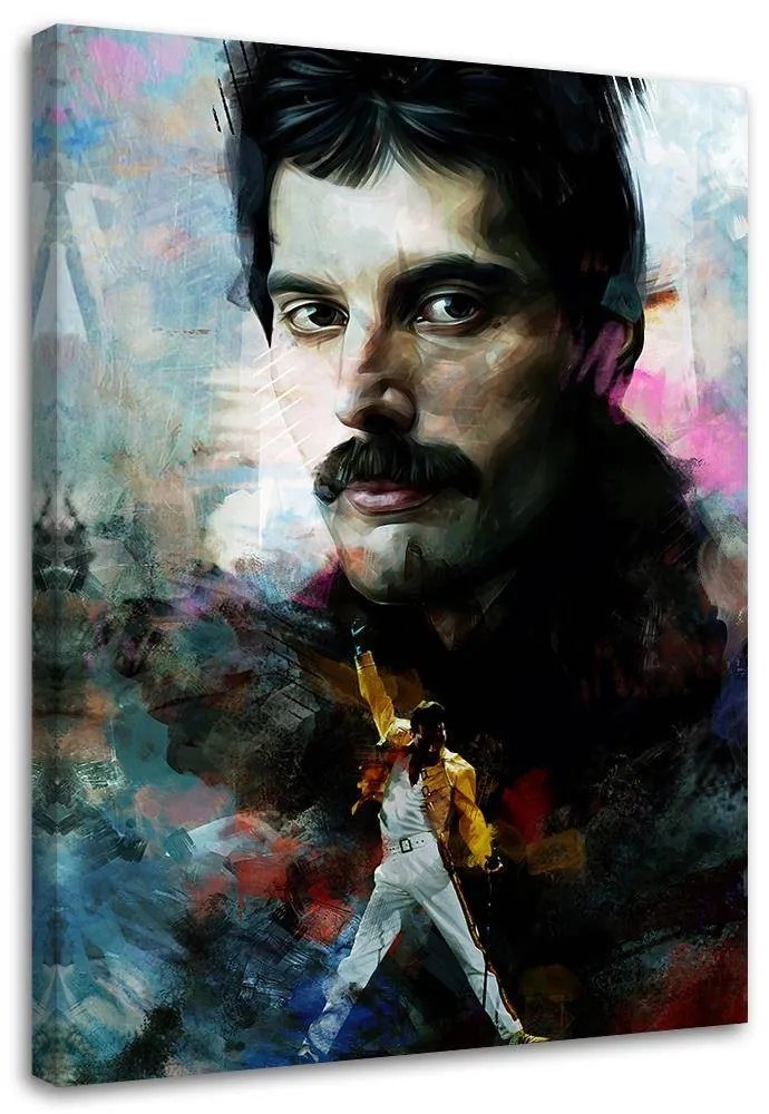 Gario Vászonkép Freddie Mercury Bohém rapszódia - Dmitry Belov Méret: 70 x 100 cm
