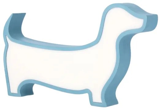 LED gyerekasztali lámpa DOG LED/12W/230V kék