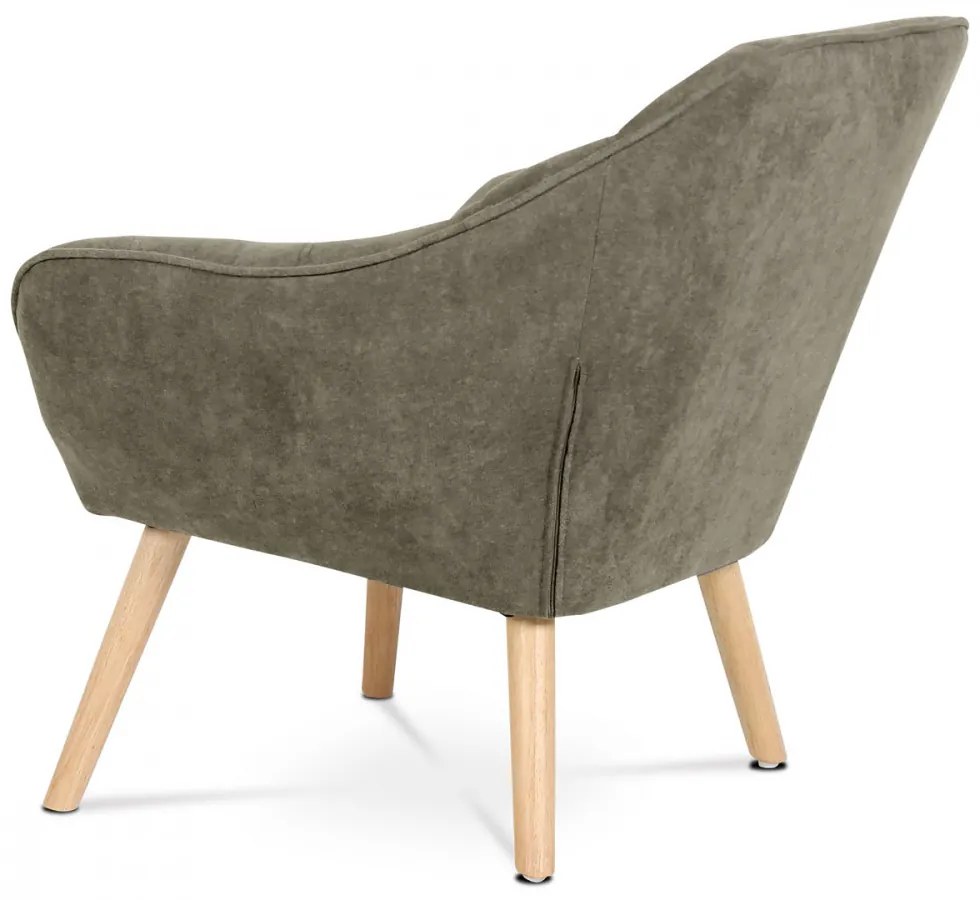 Fotoliu Elegant De 1 Persoană Cu Tapițerie De Culoare Trufe Ak-321