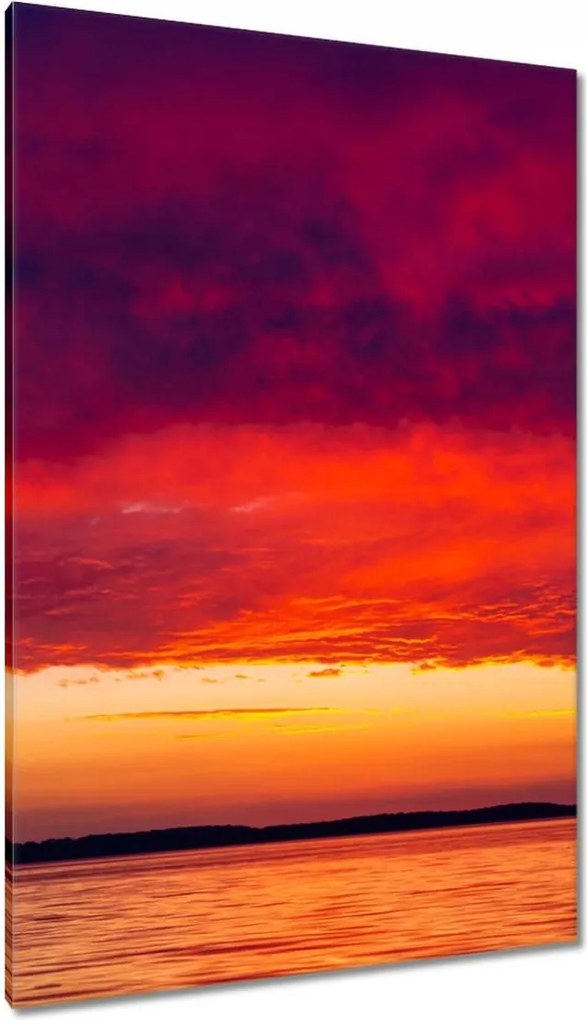 Vászonkép 80x120 Naplemente Felhők