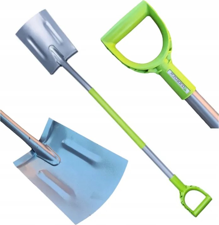 Egyenes Ásó Fém Nyéllel, Strapabíró