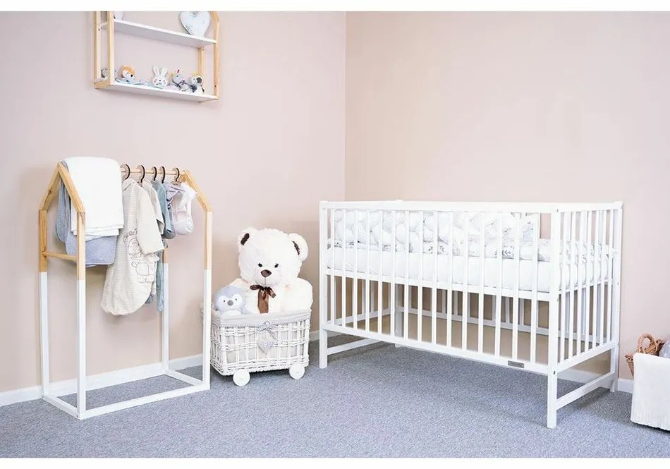 New Baby kiságy Basic, fehér