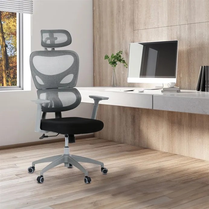 Forgószék szürke szövettel. KA-K2081 GREY