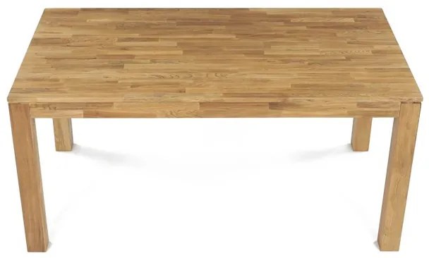 Tömör Tölgy Étkezőasztal 160×90 cm. DS-H160 DUB