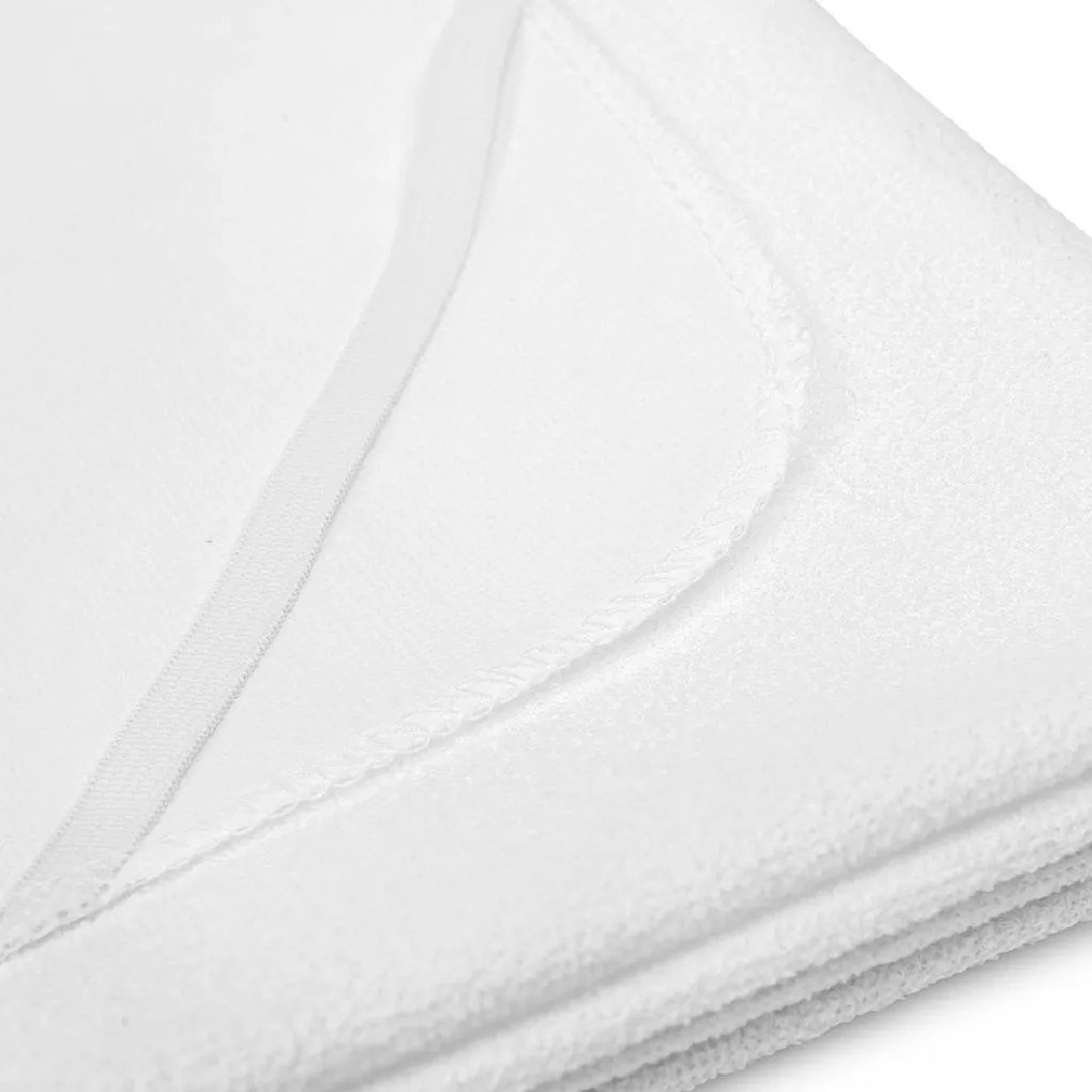 Frottír vízálló lepedő New Baby 50x70 fehér