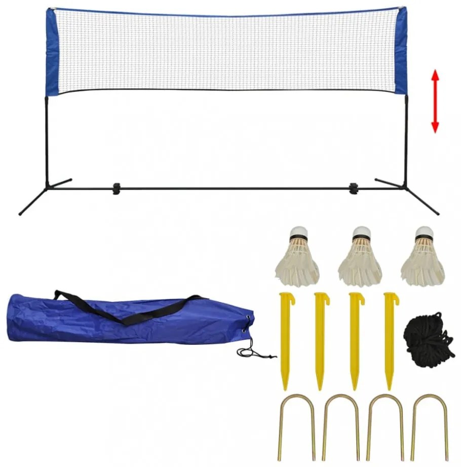 300 x 155 cm tollaslabda szett és háló
