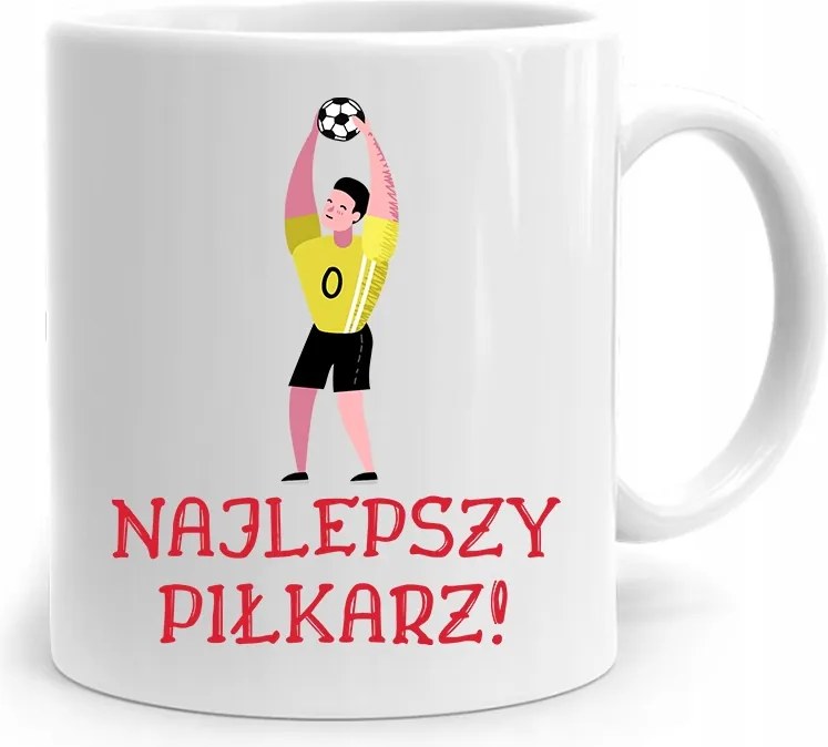 Labdarúgó Bögre A Legjobb Labdarúgó fényképes nyomtatással