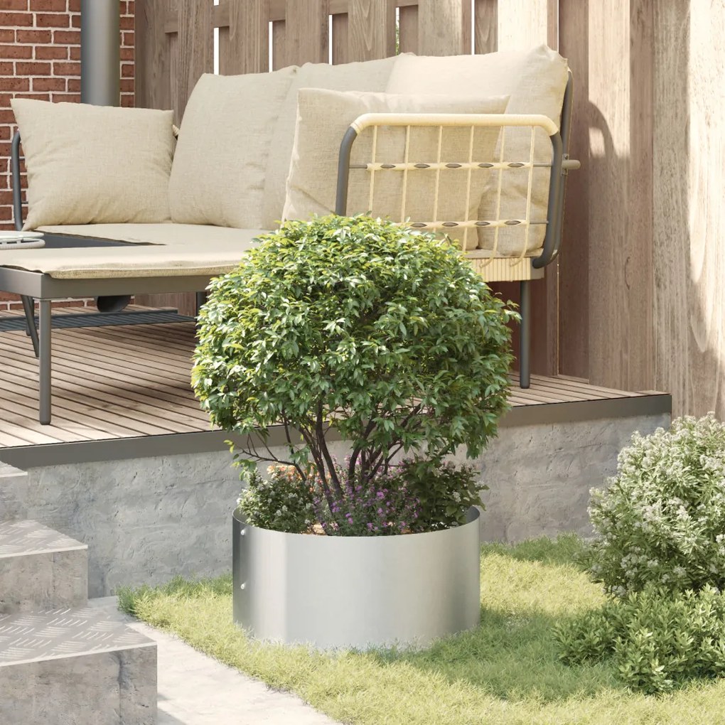 Galvanizált Növénytartó Szett Galvanizált Acél 40 cm átmérő