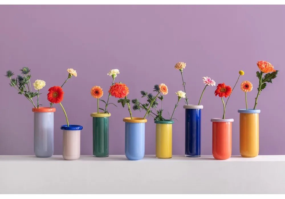 Sötétzöld üveg váza (magasság 27,5 cm) Plegado – PT LIVING