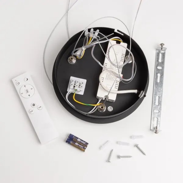 Brilagi - LED dimmelhető csillár kábelen LED/40W/230V 3000-6500K fekete + távirányító
