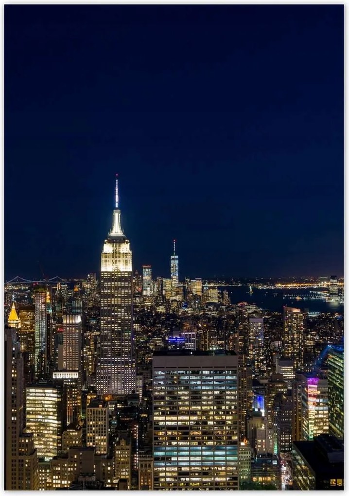 Poszterek 70x100 New York felülnézet