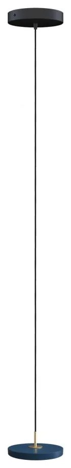 Petróleumkék LED függőlámpa fém búrával ø 15 cm Asteria Micro – UMAGE