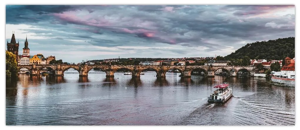 Vltava képe (120x50 cm)