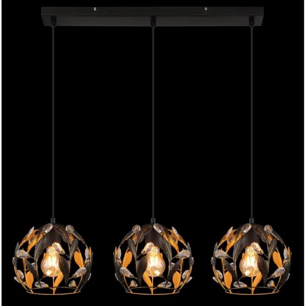 Globo 15759-3H - MIKA függőlámpa kábellel 3xE27/40W/230V