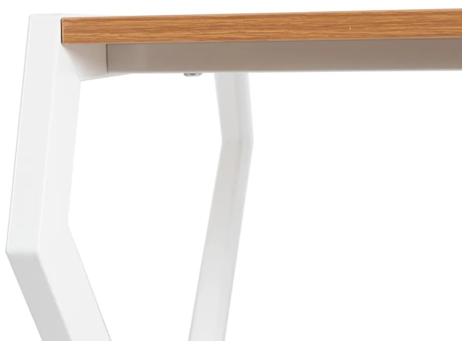 Íróasztal Aranytölgy/Fehér Színben. MEG