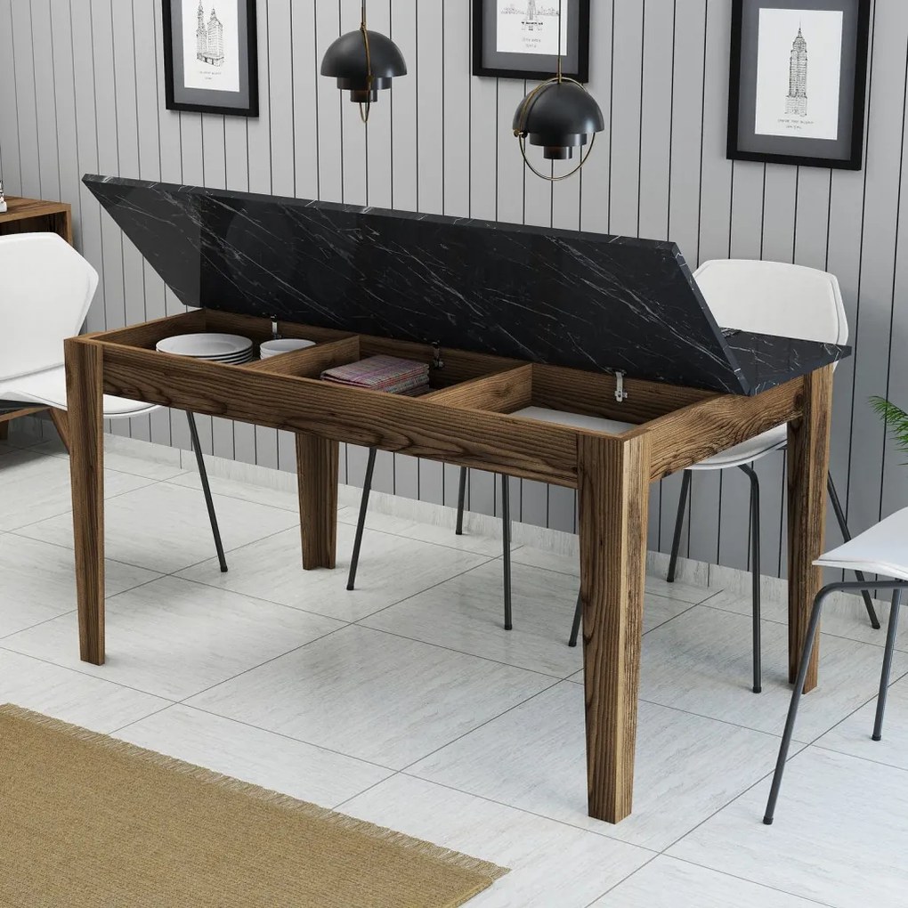 Milan 518 - Walnut, Black