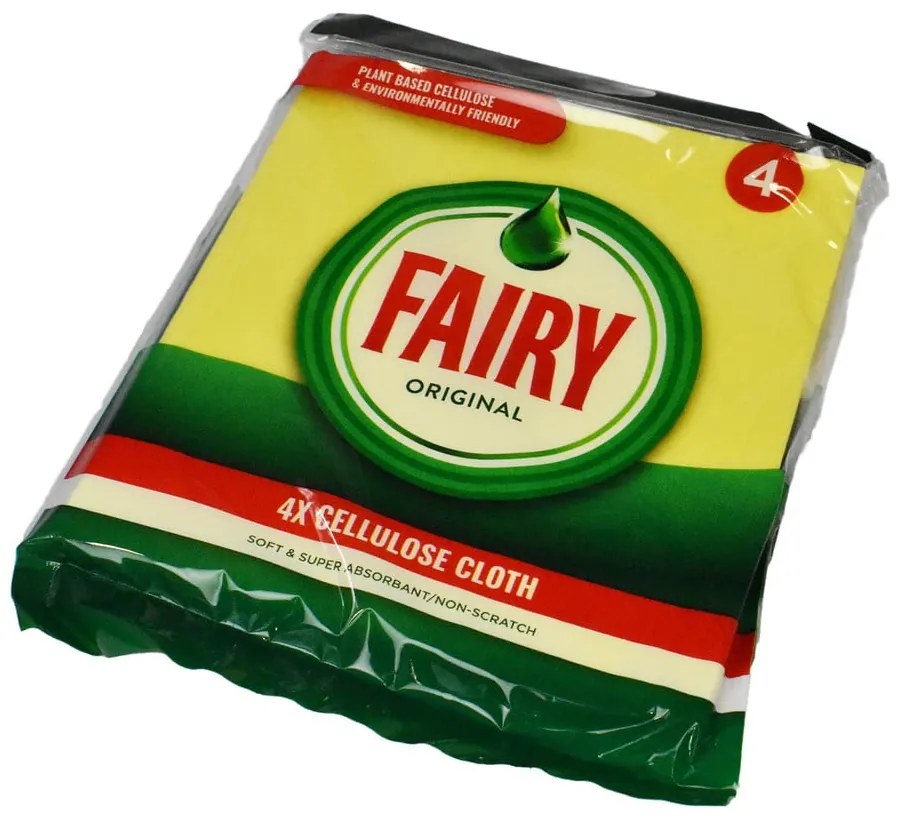 Törlőkendő készlet 4 db-os Fairy – Addis