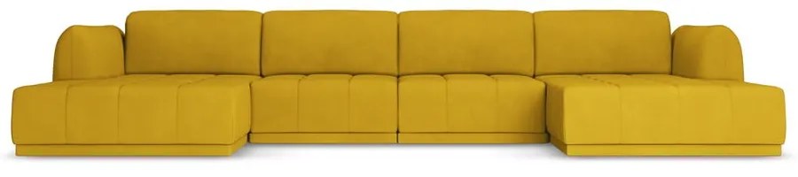 Sárga sarokkanapé Hoku – Makamii