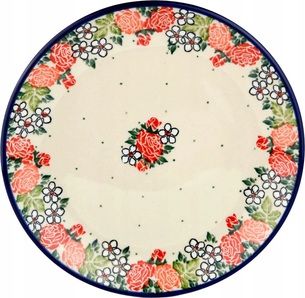 Desszert reggeliző tányér 20cm Ceramika Artystyczna Bolesławiec