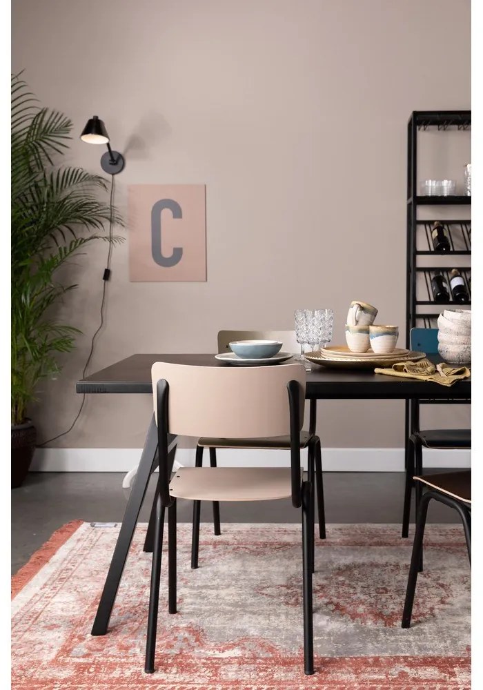 Bézs étkezőszék szett 4 db-os Back to school – Zuiver