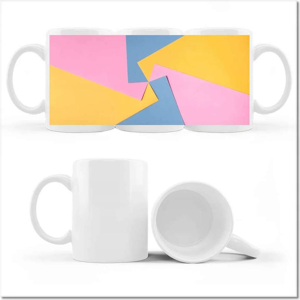 Origami fényképes bögre Művészet papírból