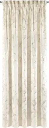 Naira Kész Függöny Szalaggal 140 X 270 CM Krémszínű