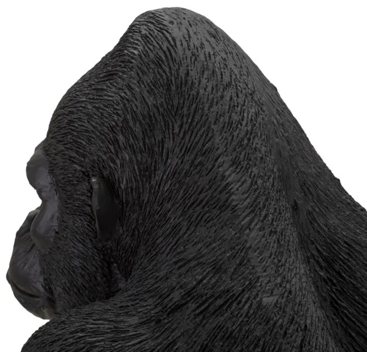 Fekete gorilla 35x21,5x37,5 cm