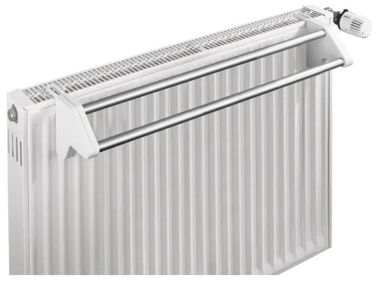 WENKO 3702100 - Akasztó 13x11,5 cm ezüst/fehér