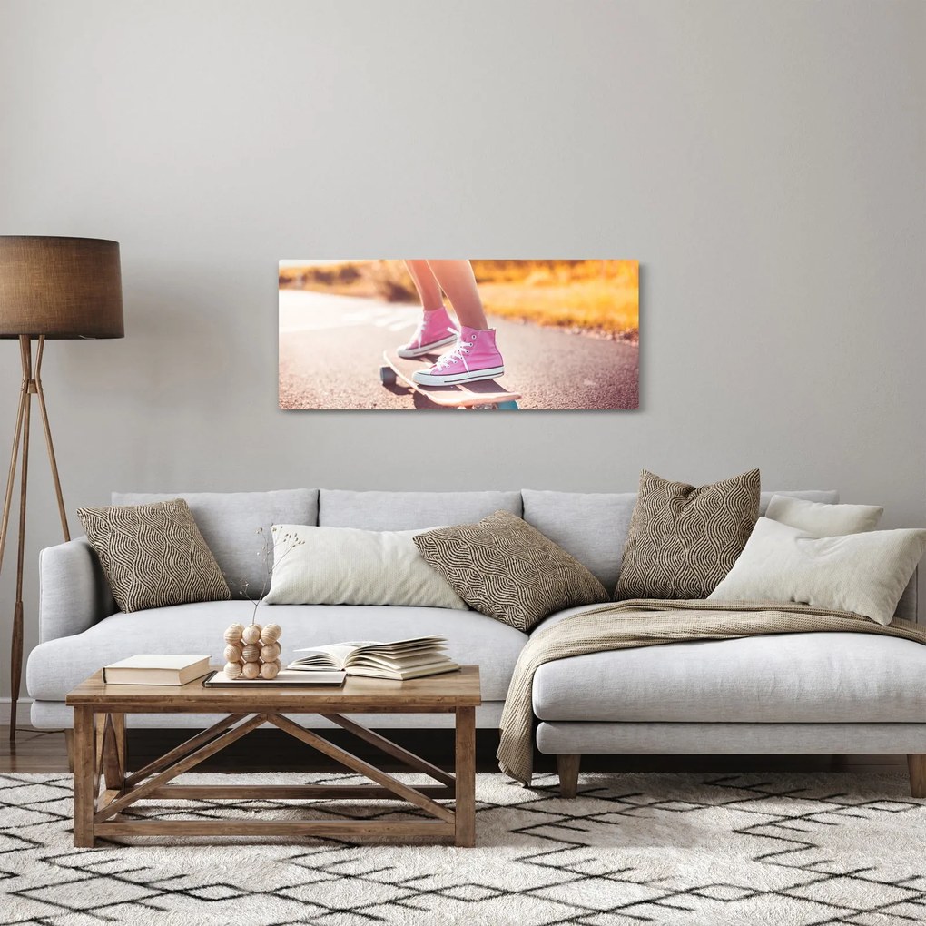 Egy gördeszka képe (120x50 cm)