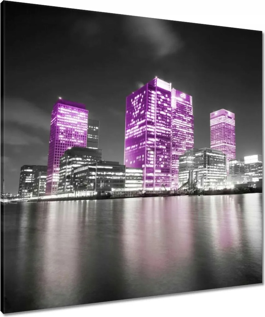 Vászonkép 80x80 Fekete-fehér fotó Anglia