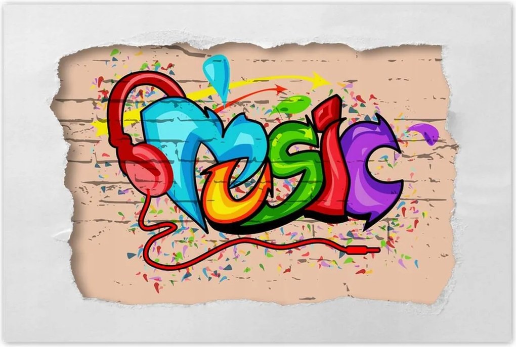 Poszterek 60x40 Graffiti Utcaművészet