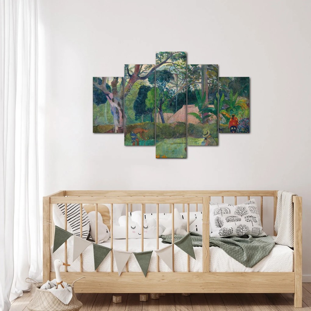 Kép - Paul Gauguin, Te raau rahi (The Big Tree), reprodukciók (150x105 cm)