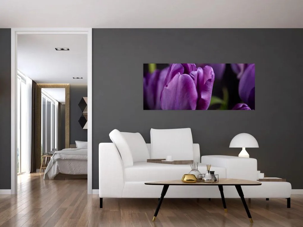 Tulipán vírág képe (120x50 cm)