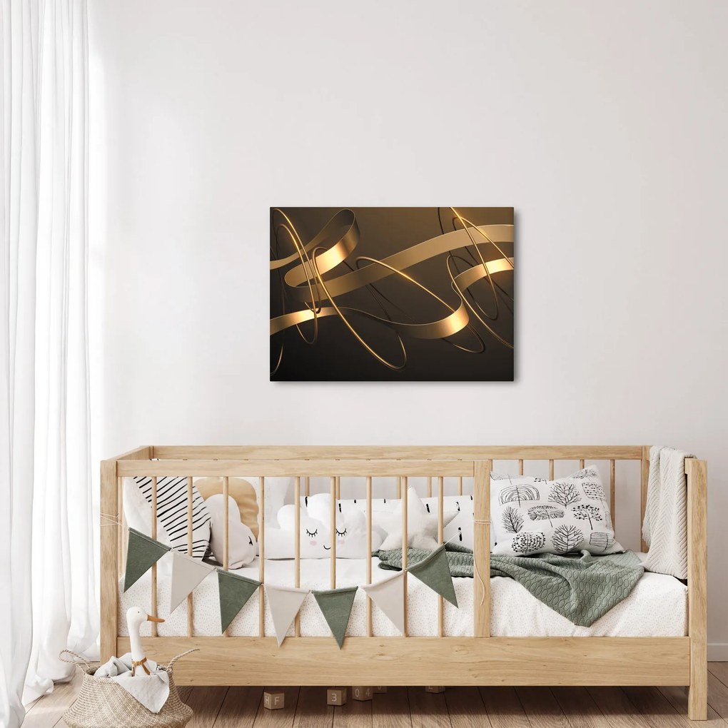 Kép - bronz szalagok (70x50 cm)